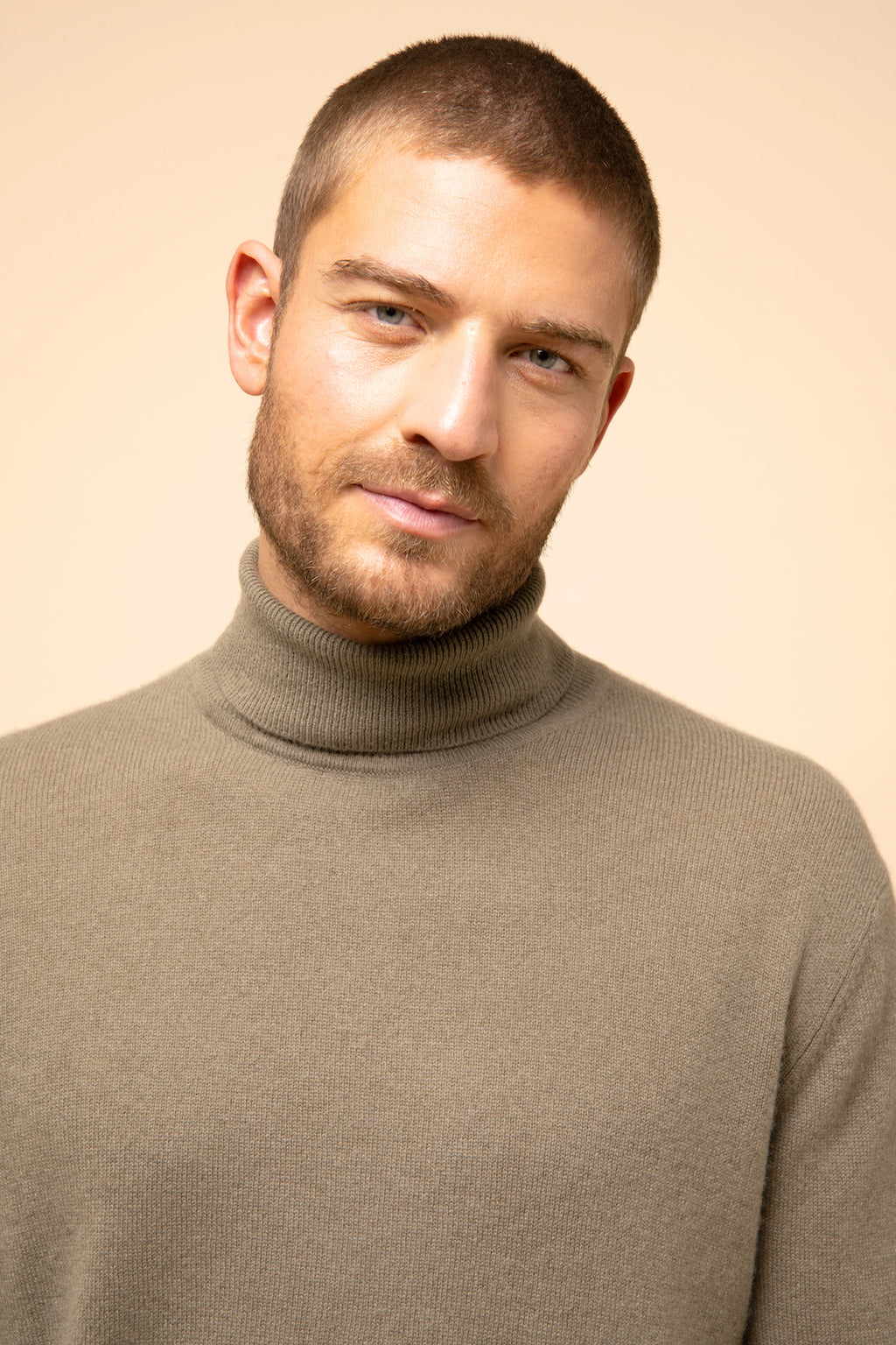 Pull Col Roulé - Connor - Army
