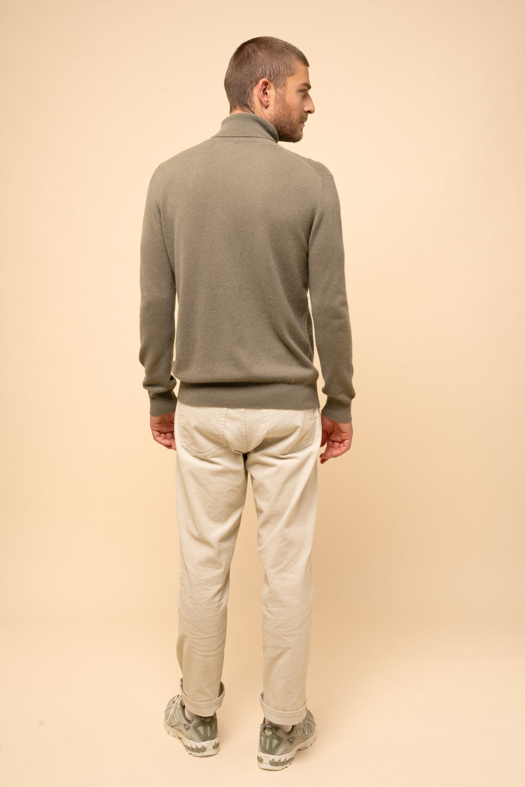 Pull Col Roulé - Connor - Army
