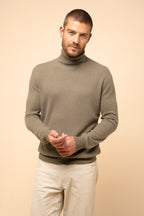 Pull Col Roulé - Connor - Army