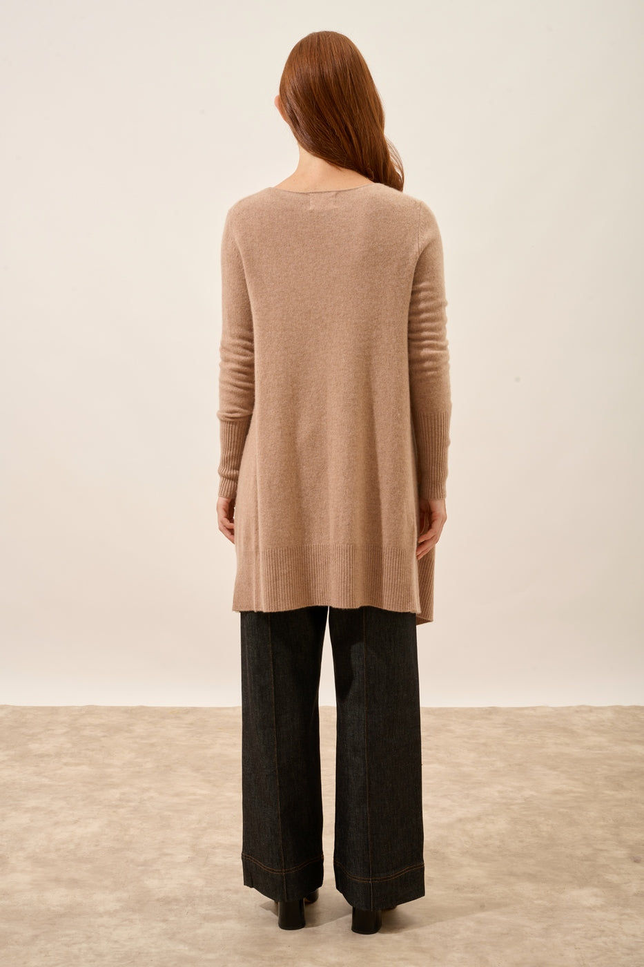 Long Jacket - Brooke - Camel Marl