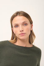 Boat-Neck Jumper - Grace - Khaki
