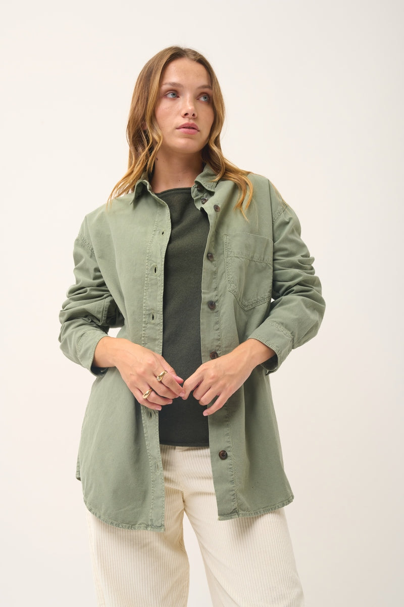 Boat-Neck Jumper - Grace - Khaki