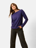 Pull Col Bateau - Grace - Purple