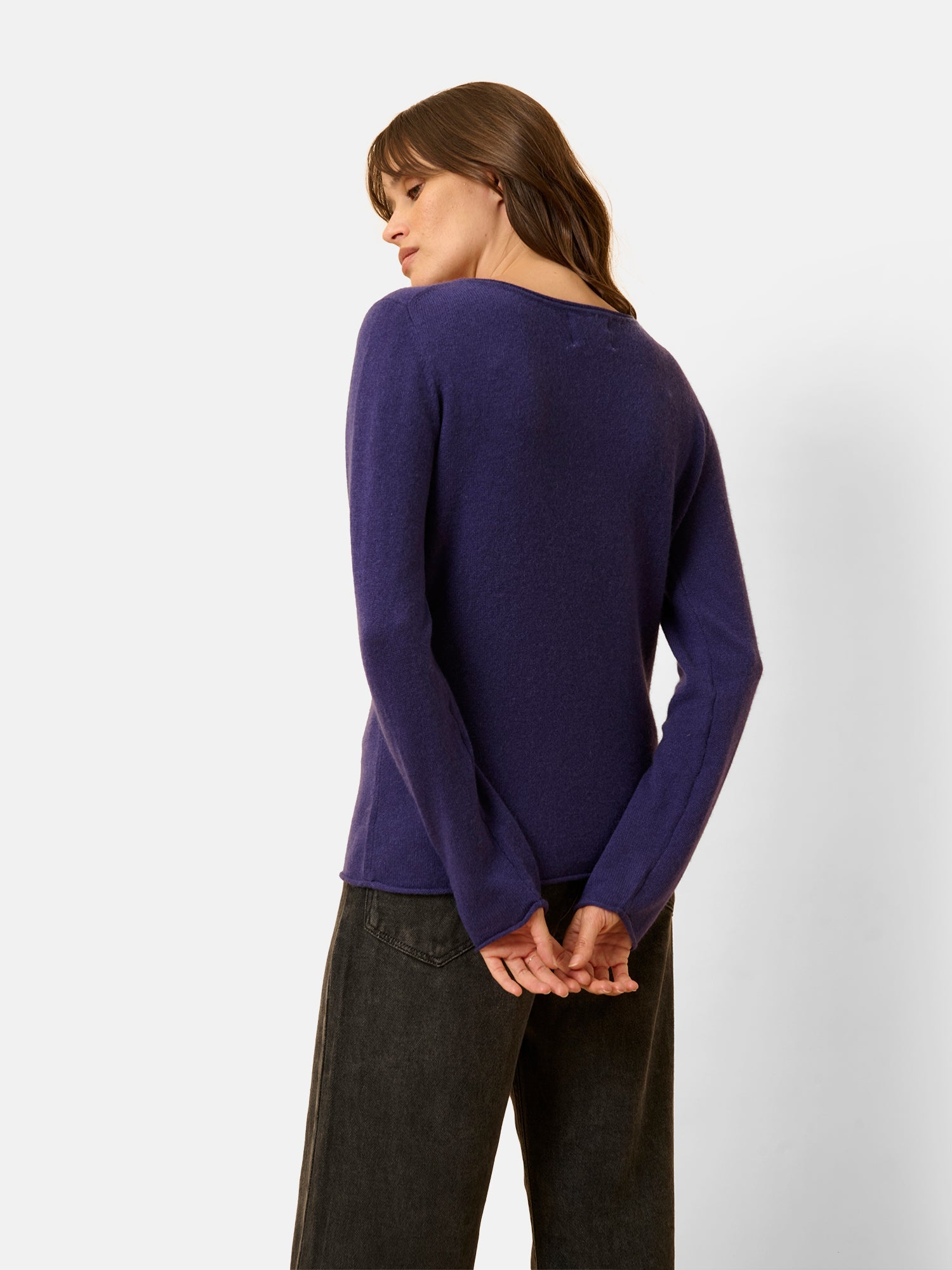 Pull Col Bateau - Grace - Purple