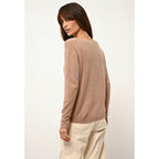 Jersey Cuello Barca - Fiona - Camel Chiné