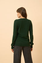 Round-Neck Jumper - Helen - Cypress