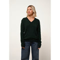 V-Neck Jumper - Nora - Cypress