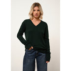 V-Neck Jumper - Nora - Cypress