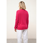 V-Neck Jumper - Nora - Fuchsia