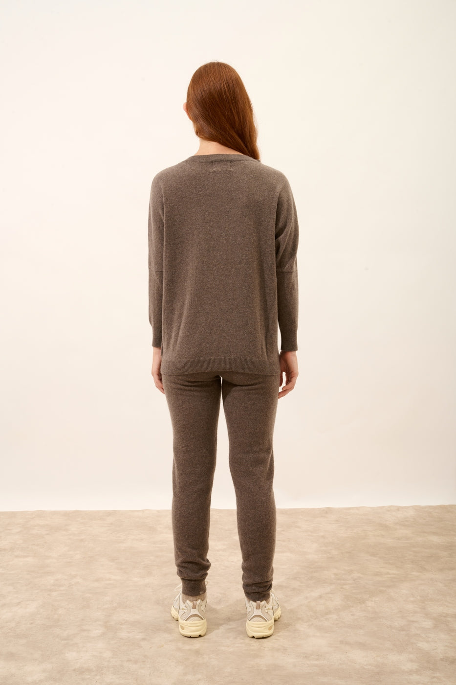 Jersey Corte Murciélago - Rebecca - Taupe Chiné