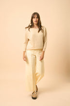 Pull Chauve Souris - Rebecca - Sable