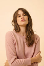 Pull Chauve Souris - Rebecca - Bois De Rose