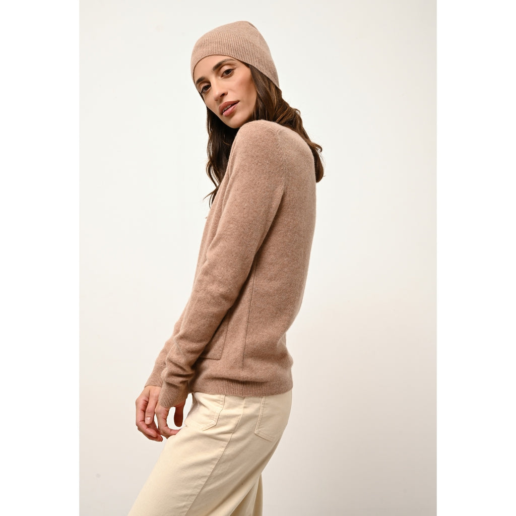 Beanie - Ginger - Mottled Camel