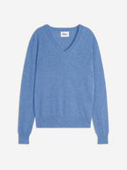 Pull Col V - Nora - Sky
