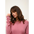 Jane Pétale Round-Neck Jumper - 100% Cashmere - 2-Ply - Jersey - Women