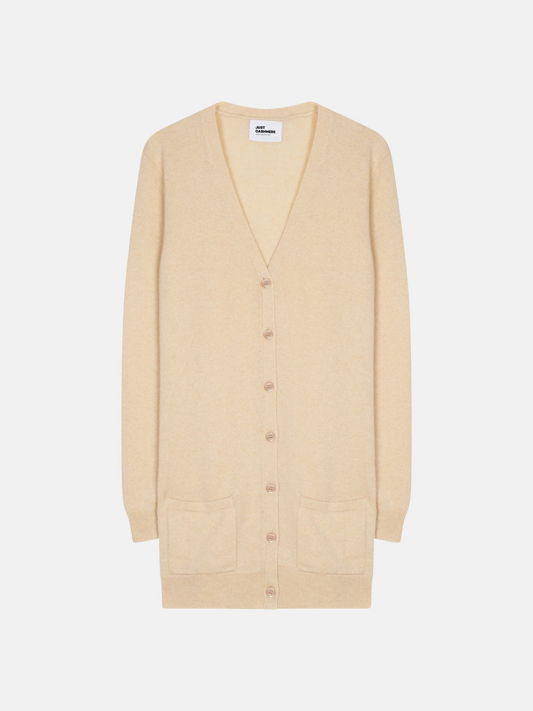 Cardigan Col V - Chelsea - Sable
