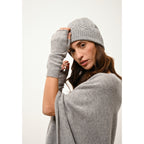 4-Ply Beanie - Cleo - Mottled Cloud