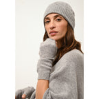 4-Ply Beanie - Cleo - Mottled Cloud