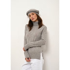 4-Ply Beret - Paris - Mottled Cloud