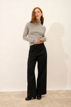 Roll-Neck Jumper - Lanais - Marl Cloud