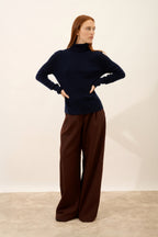 Jersey Cuello Vuelto - Lanais - Navy