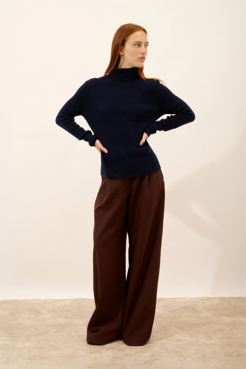 Jersey Cuello Vuelto - Lanais - Navy