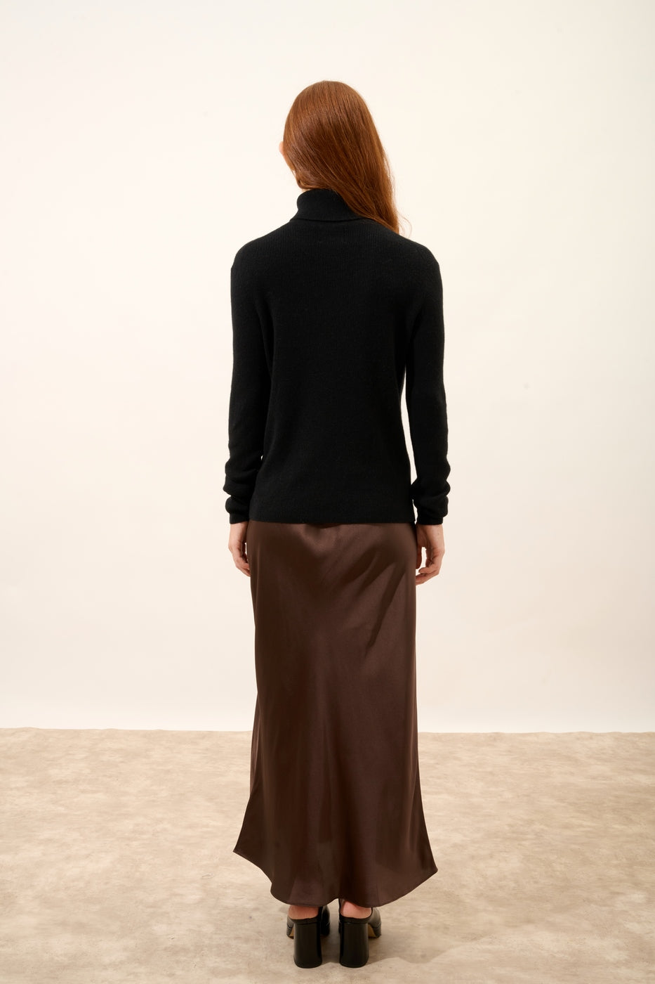 Jersey de Cuello Vuelto - Lanais - Negro