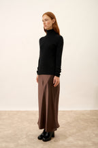 Jersey de Cuello Vuelto - Lanais - Negro