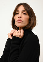 Jersey de Cuello Vuelto 4 Hilos - June - Negro