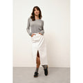 4-Ply Crew-Neck Jumper - Joyce - Mottled Cloud