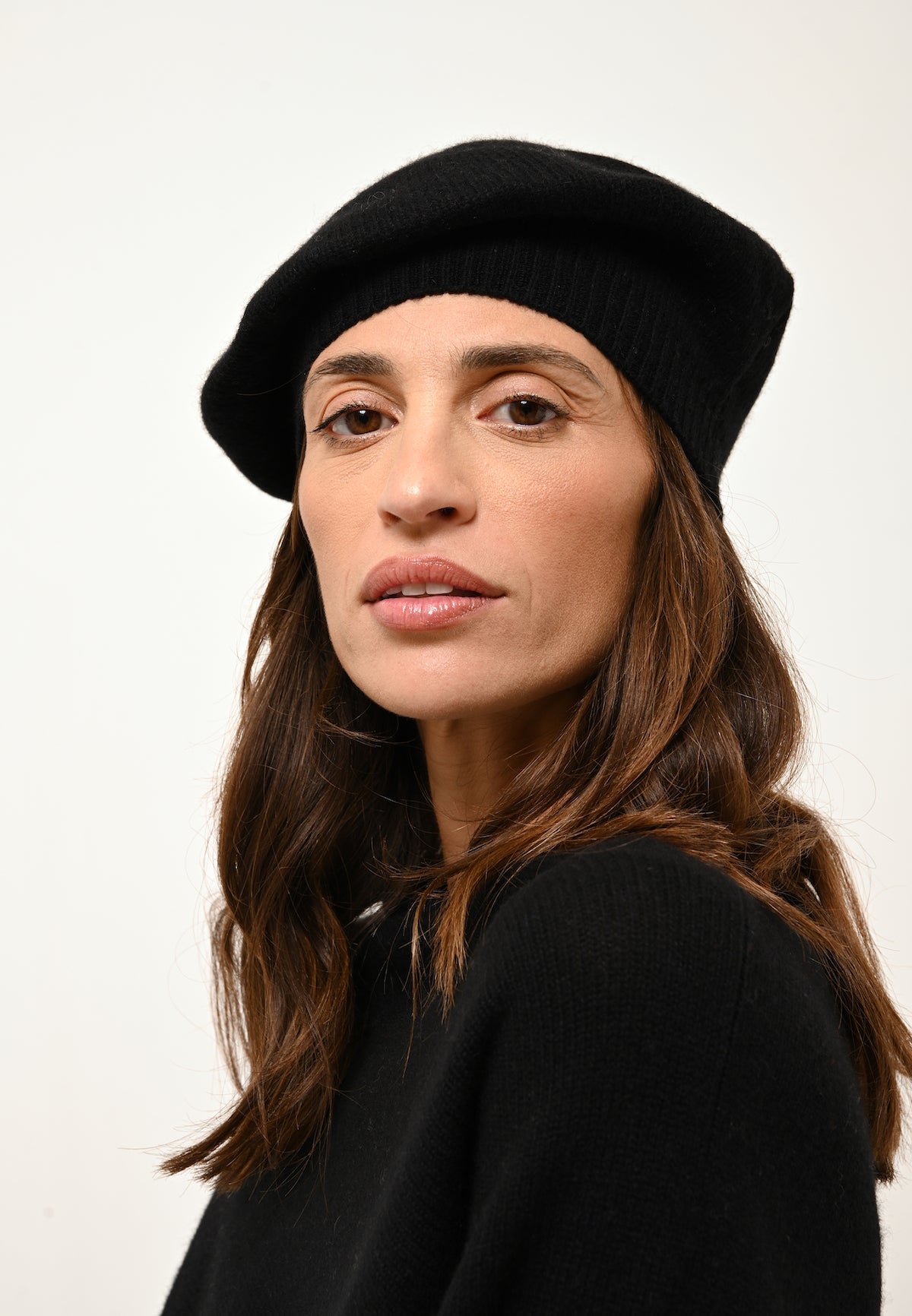Poncho 4 Fils - Ashley - Noir