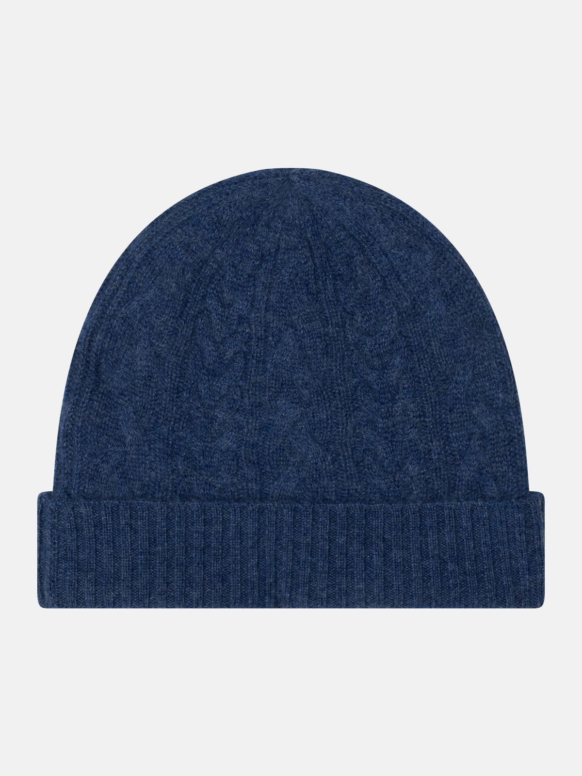 4-Ply Beanie - Cleo - Mottled Ocean