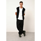 Cardigan Col V Sans Manches - Lana - Noir