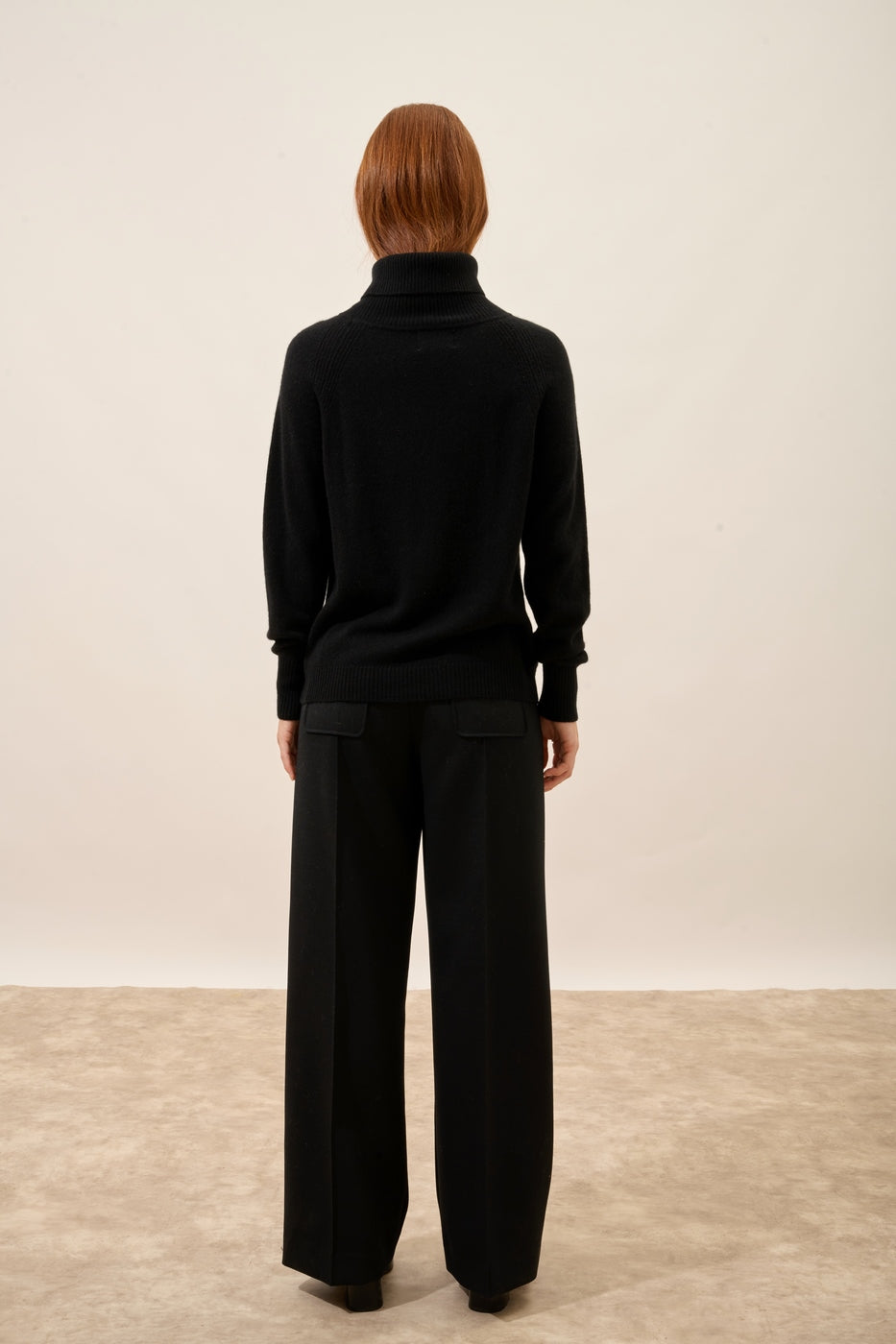 Roll-Neck Jumper - Lilly - Black