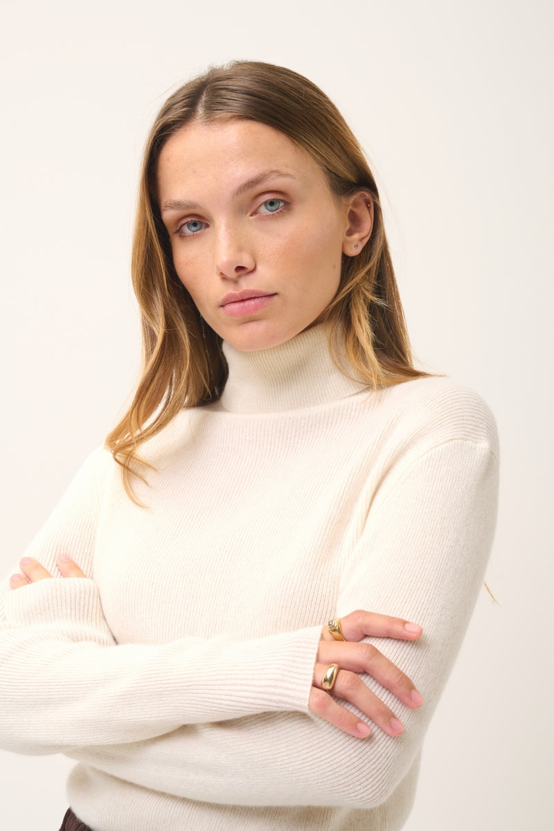 Jersey de cuello alto - Lanais - Snow