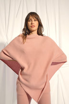 Poncho 4 Fils - Ashley - Bois De Rose