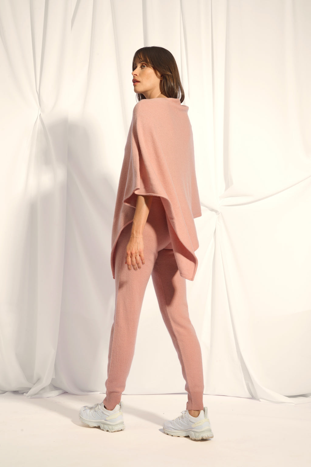 Poncho 4 Fils - Ashley - Bois De Rose