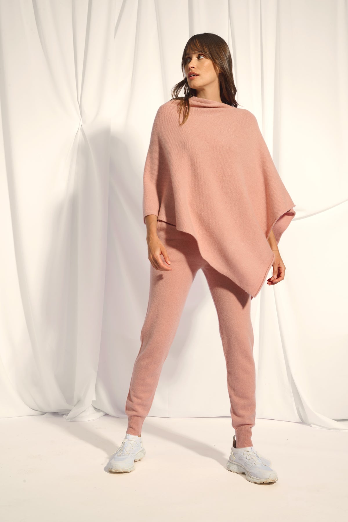 Poncho 4 Fils - Ashley - Bois De Rose