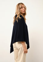 Poncho 4 Fils - Ashley - Navy