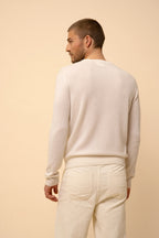 Pull Col Rond - Howard - Ivoire