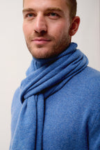 Écharpe - Spencer - Bleu Denim