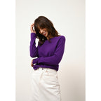Batwing Jumper - Rebecca - Purple