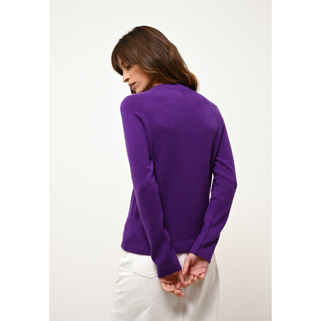Batwing Jumper - Rebecca - Purple