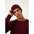 4-Ply Beanie - Cleo - Bordeaux