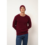 4-Ply Beanie - Cleo - Bordeaux