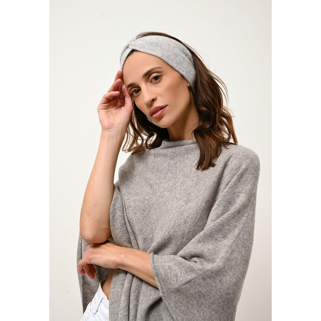 4-Ply Headband - Namad - Light Grey Marl