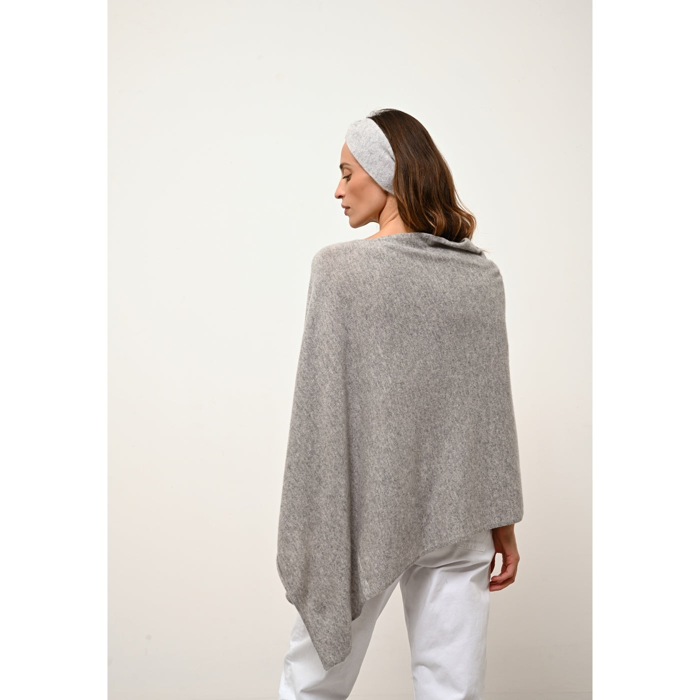 4-Ply Headband - Namad - Light Grey Marl