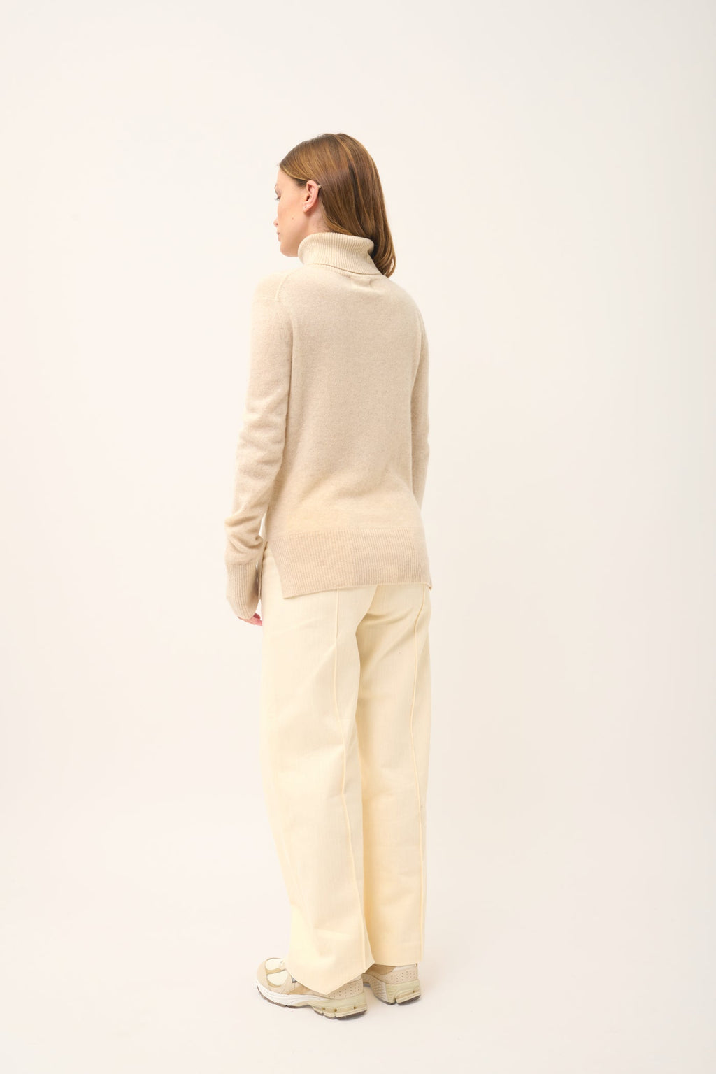 Turtleneck Sweater - Lexie - Oatmeal