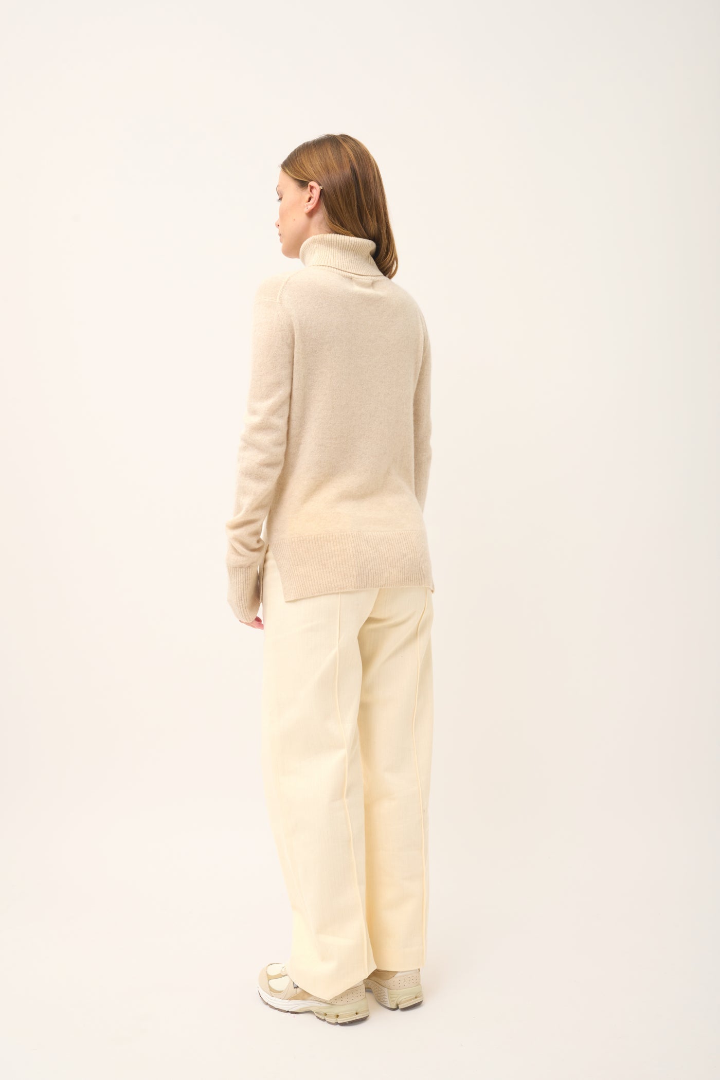 Turtleneck Sweater - Lexie - Oatmeal
