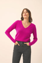 Pull Col V - Joan - Violine